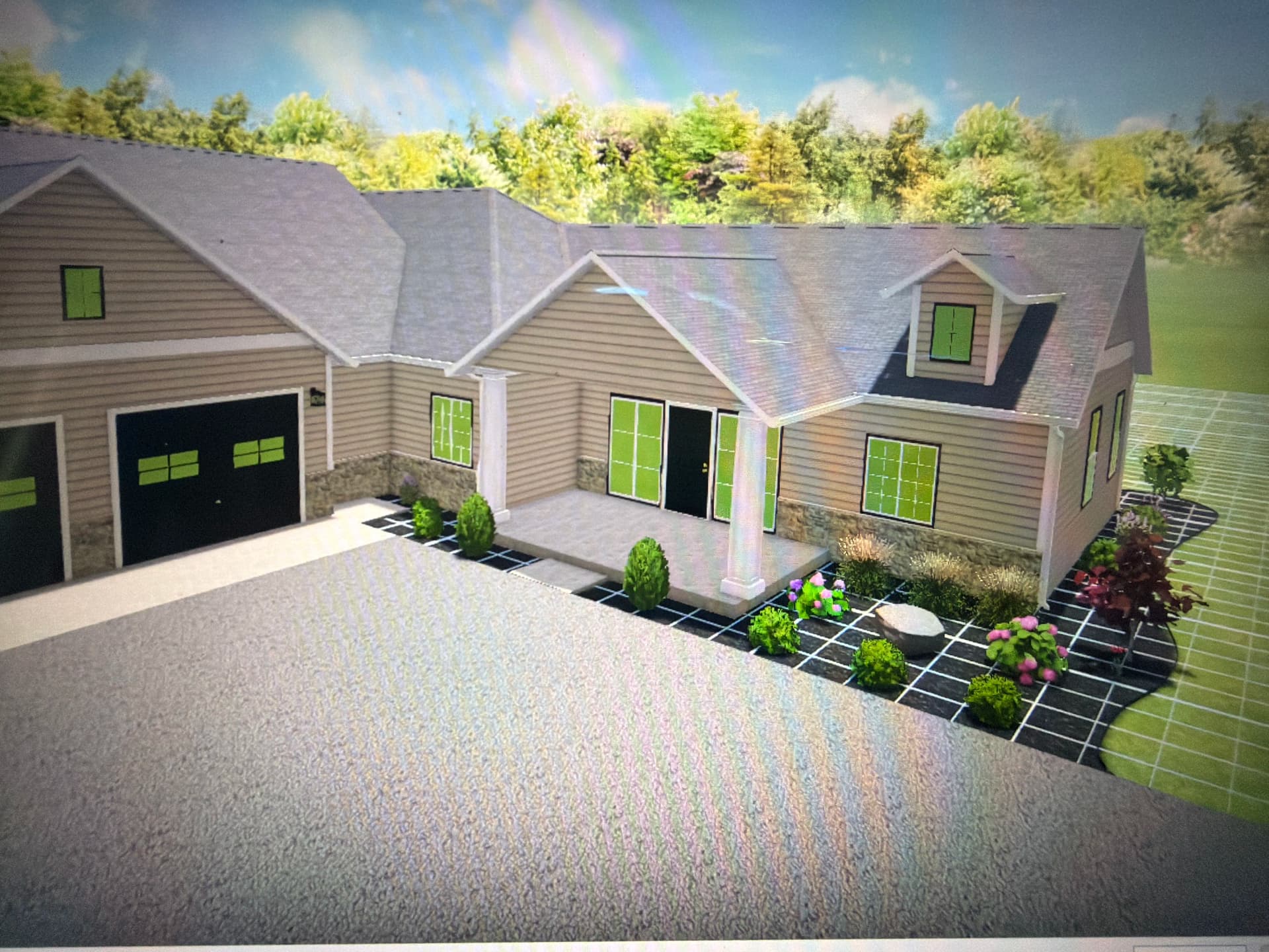 New Build Landscape Design and Install Done Right