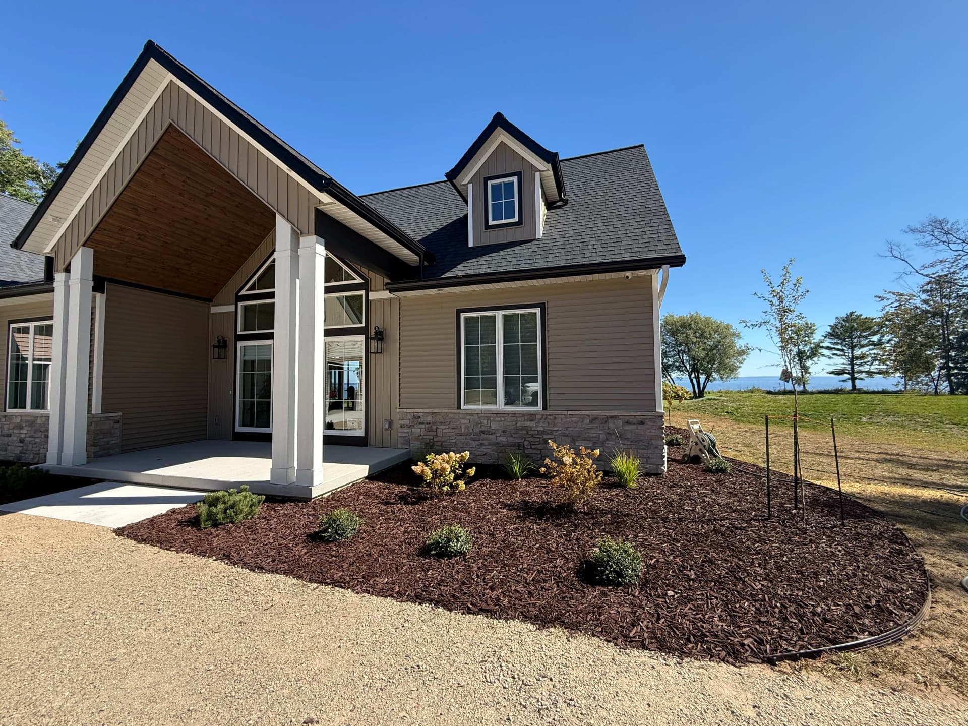 New Build Landscape Design and Install Done Right