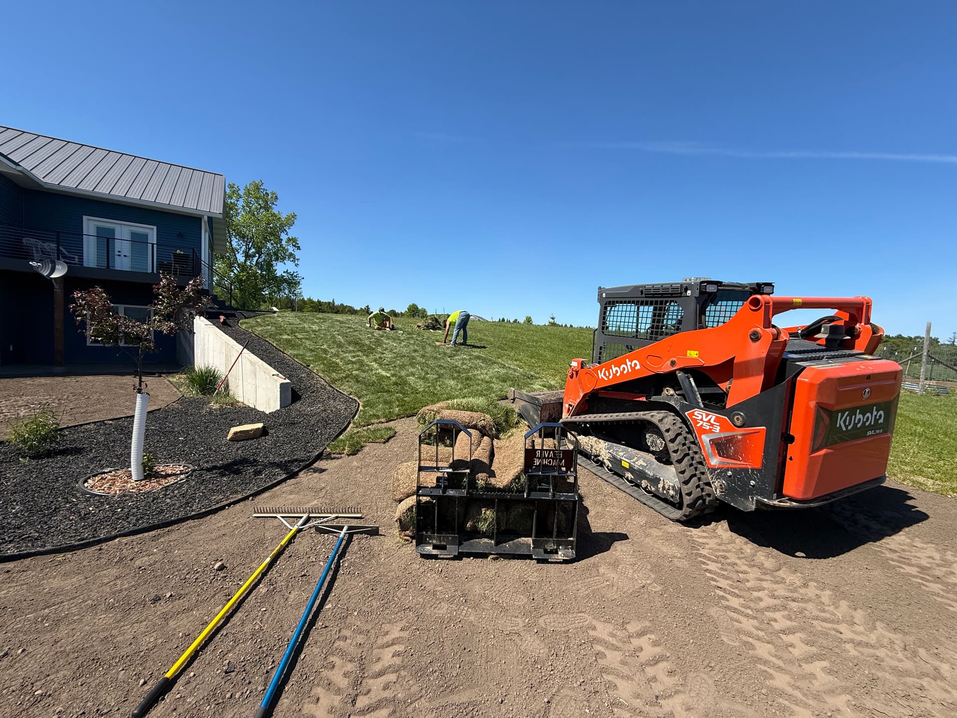 Gallery photos for Lawn Installation and Sod Install Done the Right Way: Image #1