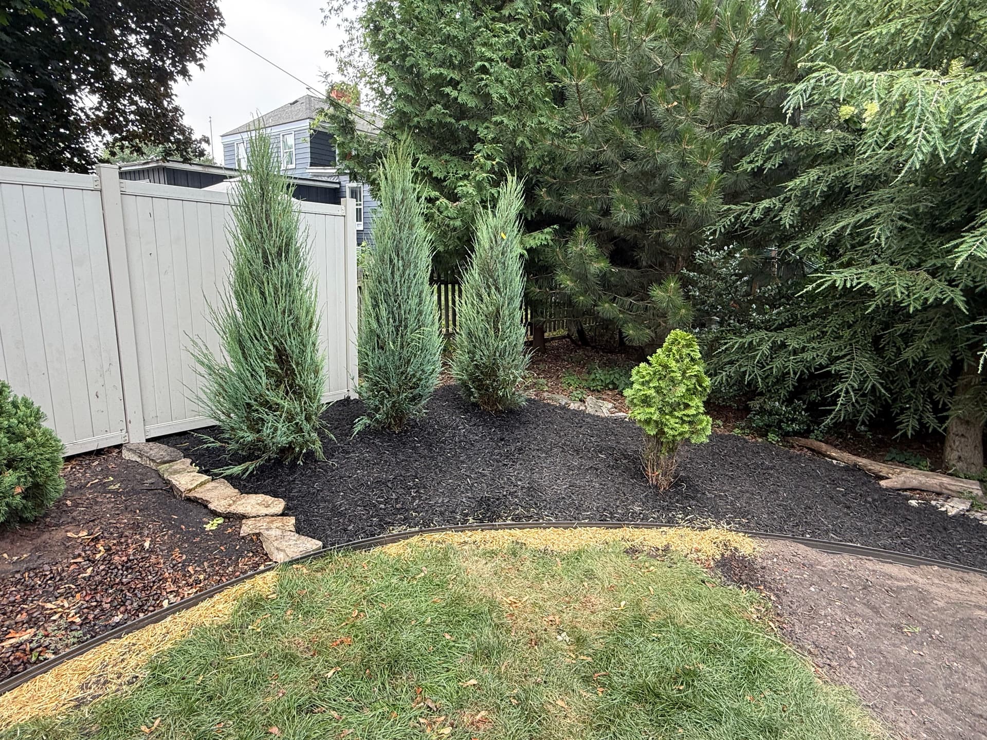 Gallery photos for Full Property Softscape Overhaul on a Neighborhood Landmark Home: Image #9