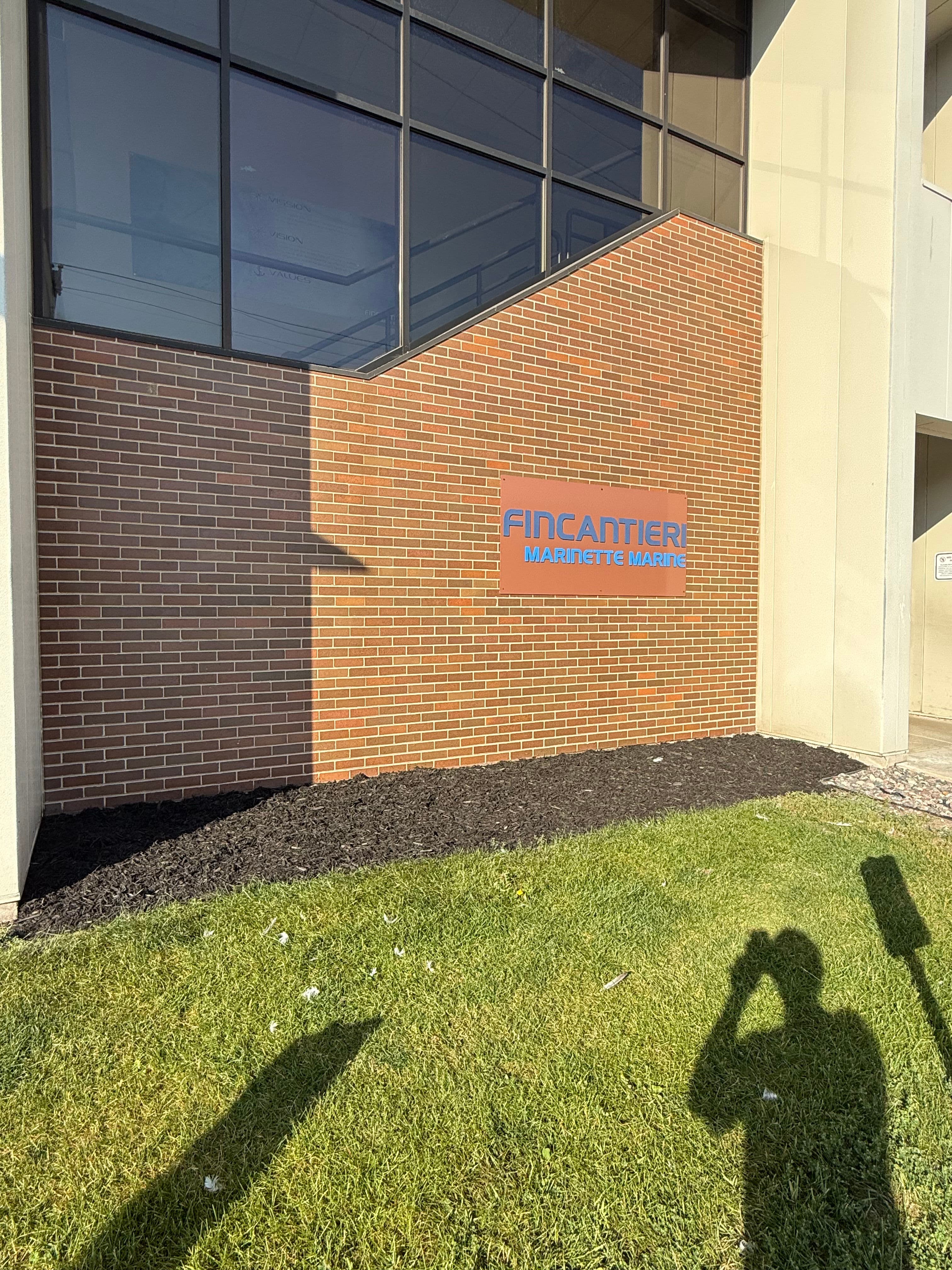 Project Fresh Dark Mulch and Clean Beds at Fincantieri Marinette Marine image