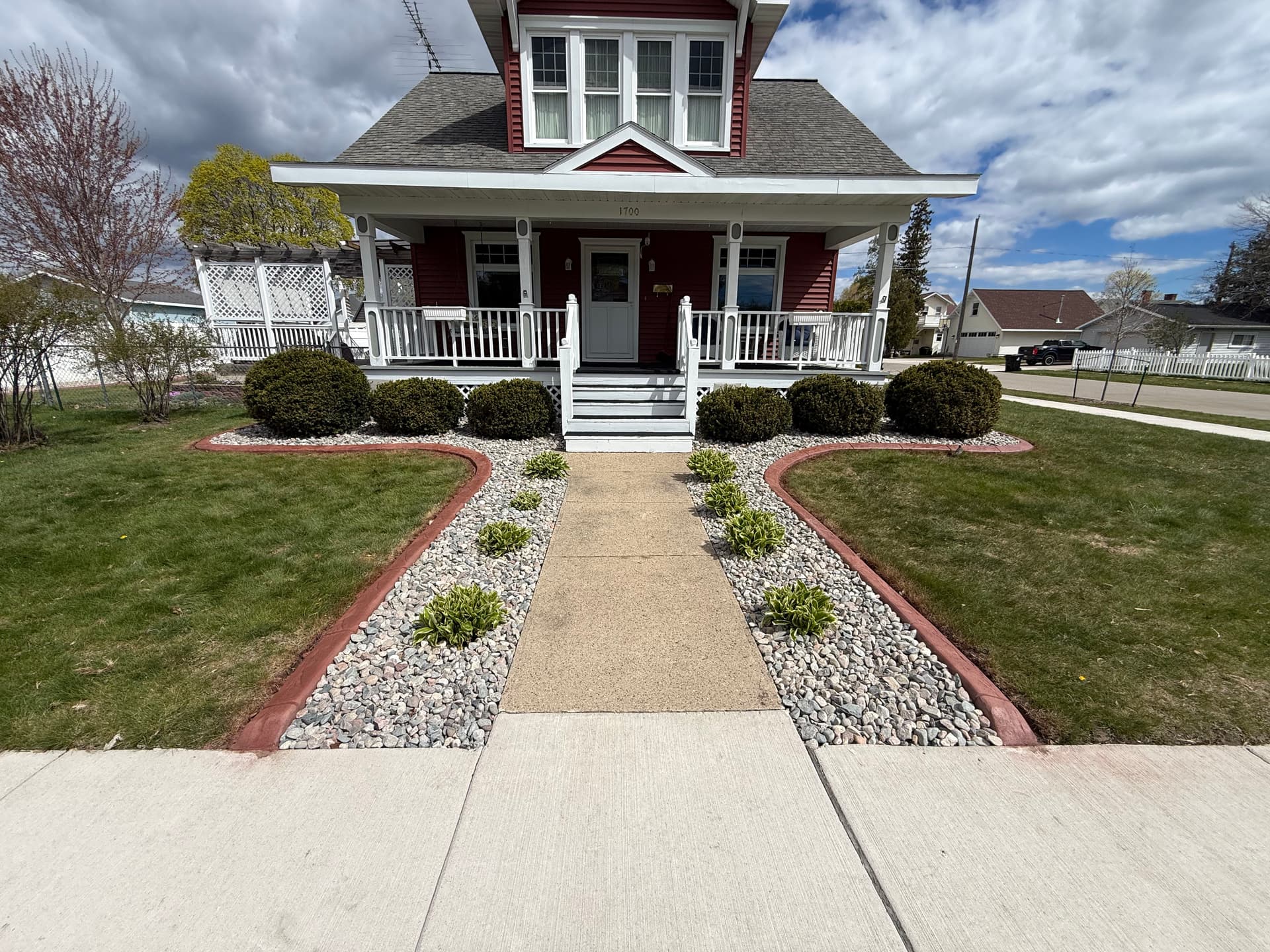 Clean Curb Appeal With Custom Landscape Design and Install