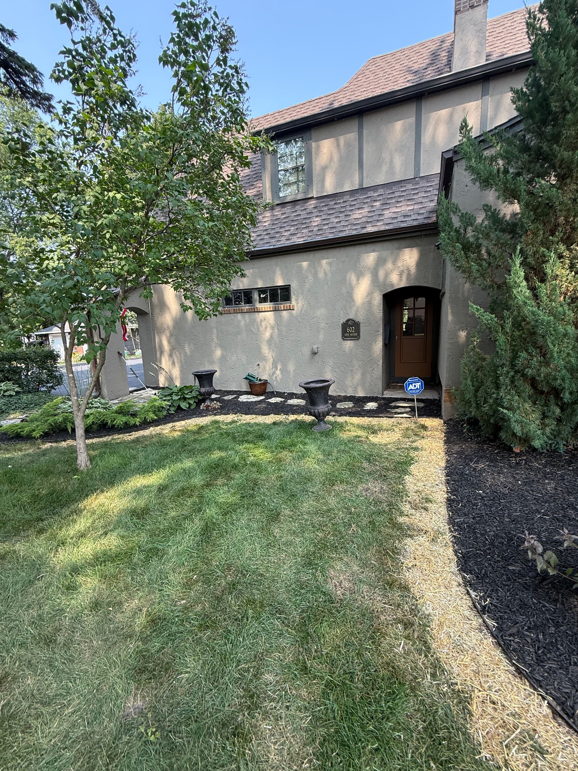 Gallery photos for Full Property Softscape Overhaul on a Neighborhood Landmark Home: Image #2